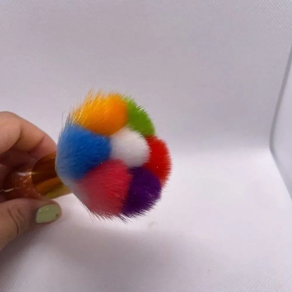Soft Acrylic Nail Dust Powder Remover Brush
